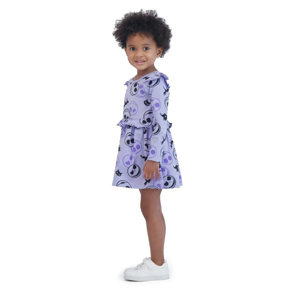 NIGHTMARE BEFORE CHRISTMAS DRESS - PURPLE MULTI SIZES (NEW WITH TAGS)